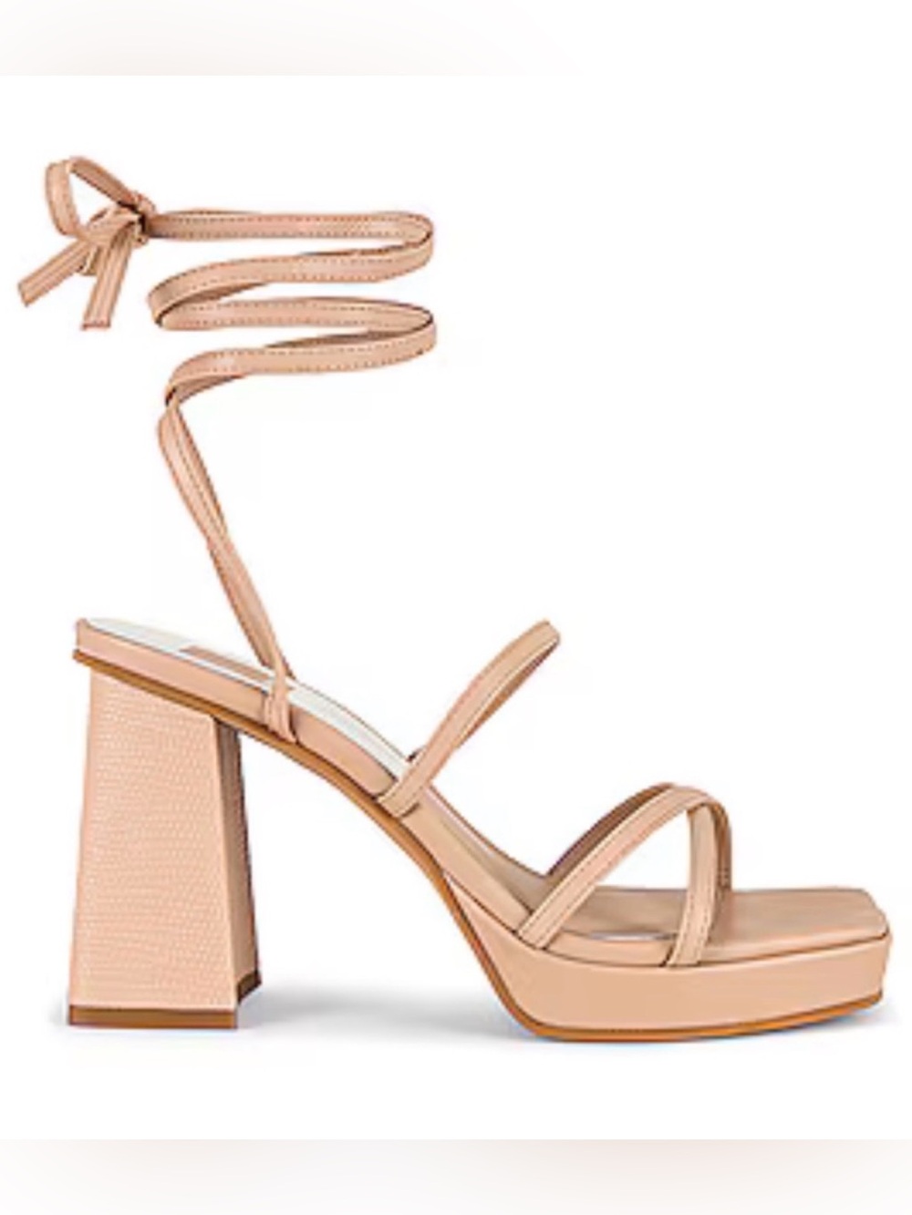 Dolce Vita Amanda Tan Strappy Block Heel Sandals